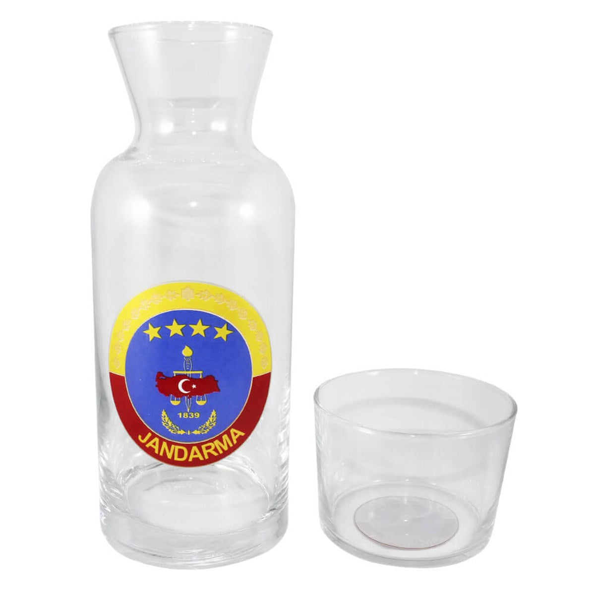 Turkish Jandarma Carafe&Glass Set - TurkishDefenceStore