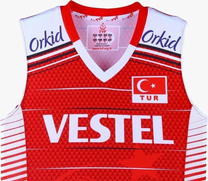 Classic Turkish National Team Volleybal Jersey - TurkishDefenceStore