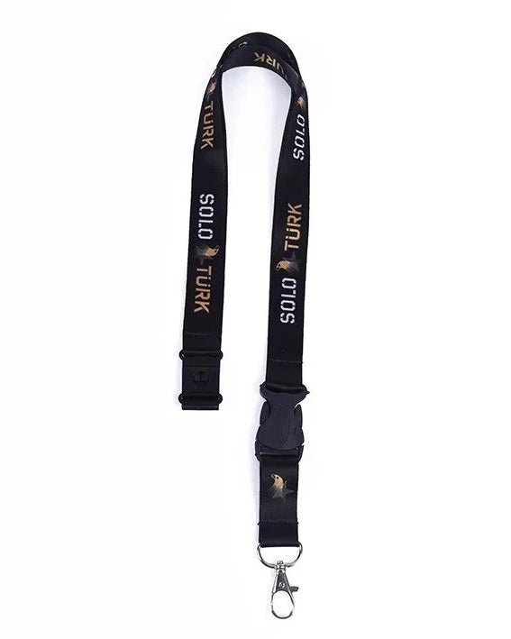 Solotürk Lanyard-Black - TurkishDefenceStore