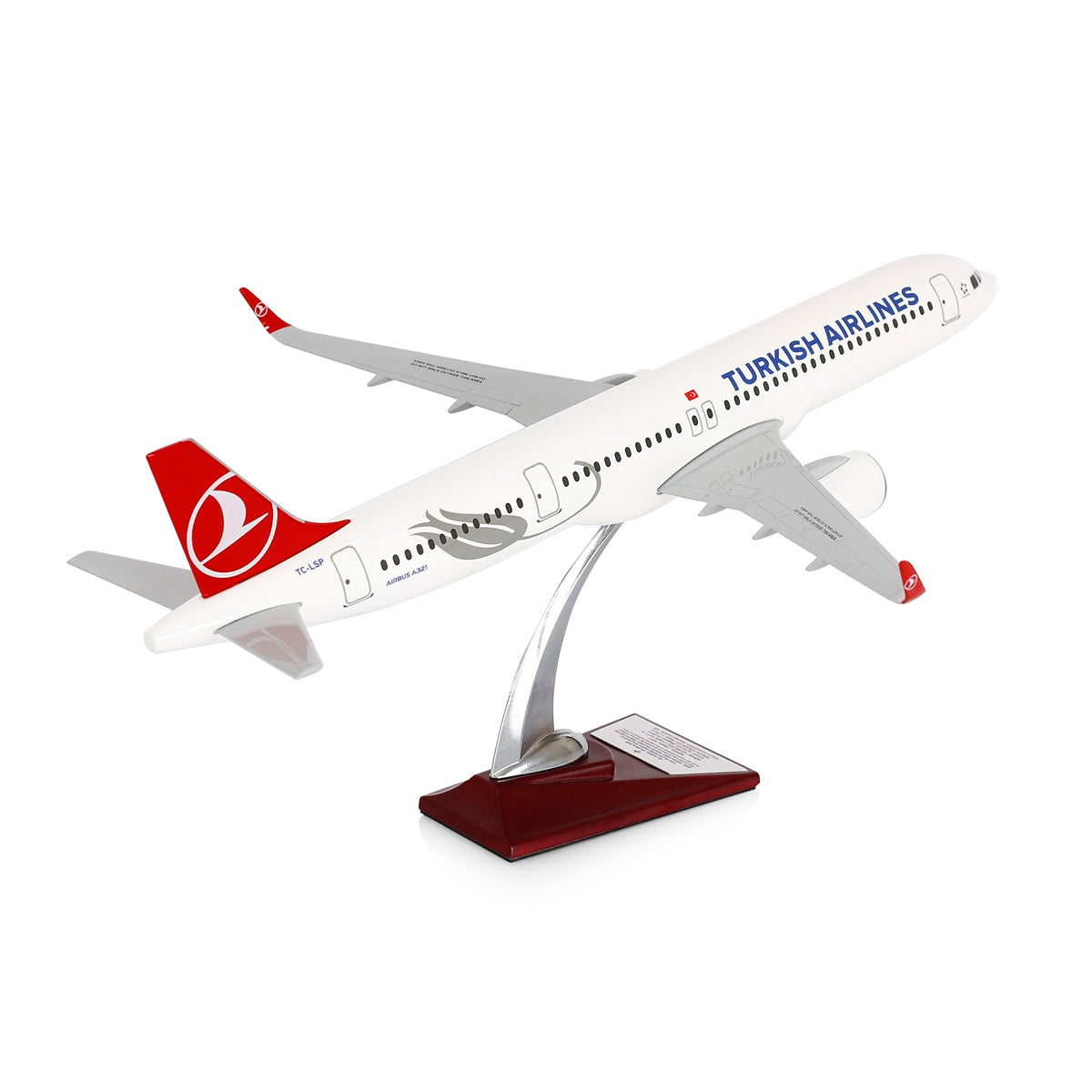 Turkish Airlines Airbus A321 1/100 Aircraft Model