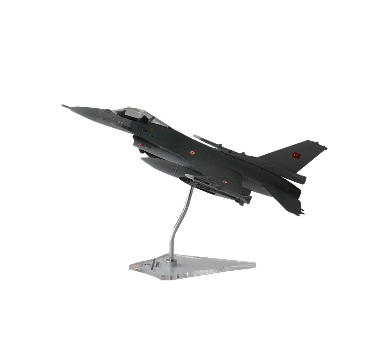 Turkish AirForce F16 1/48 Aircraft Model  with Turkish Weapon Systems - TurkishDefenceStore
