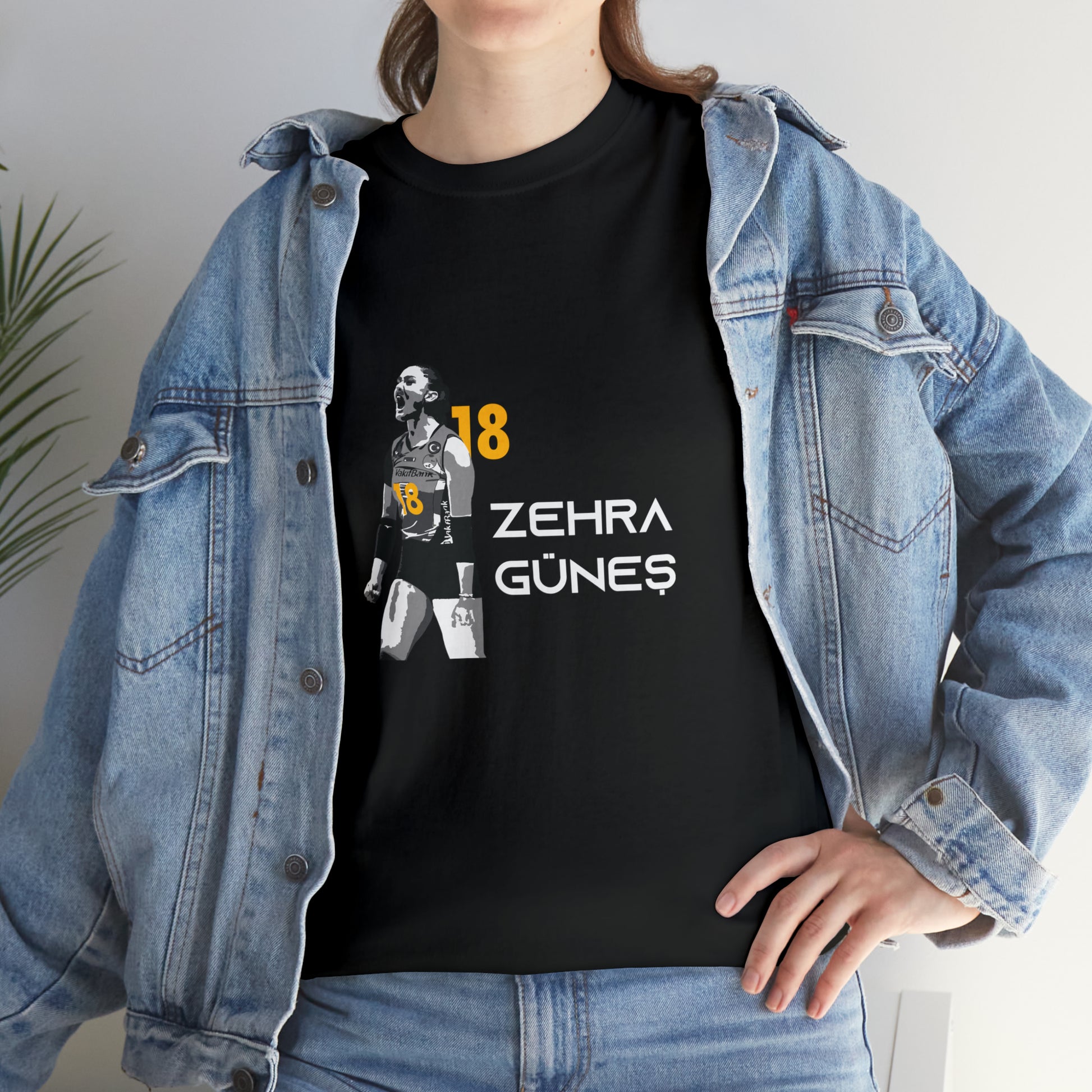 Vakifbank Zehra Günes  Volleyball T-Shirt 2 - TurkishDefenceStore