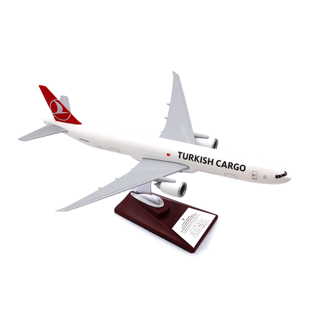 Turkish Cargo Boeing 777-300 1/200 Aircraft Model - TurkishDefenceStore