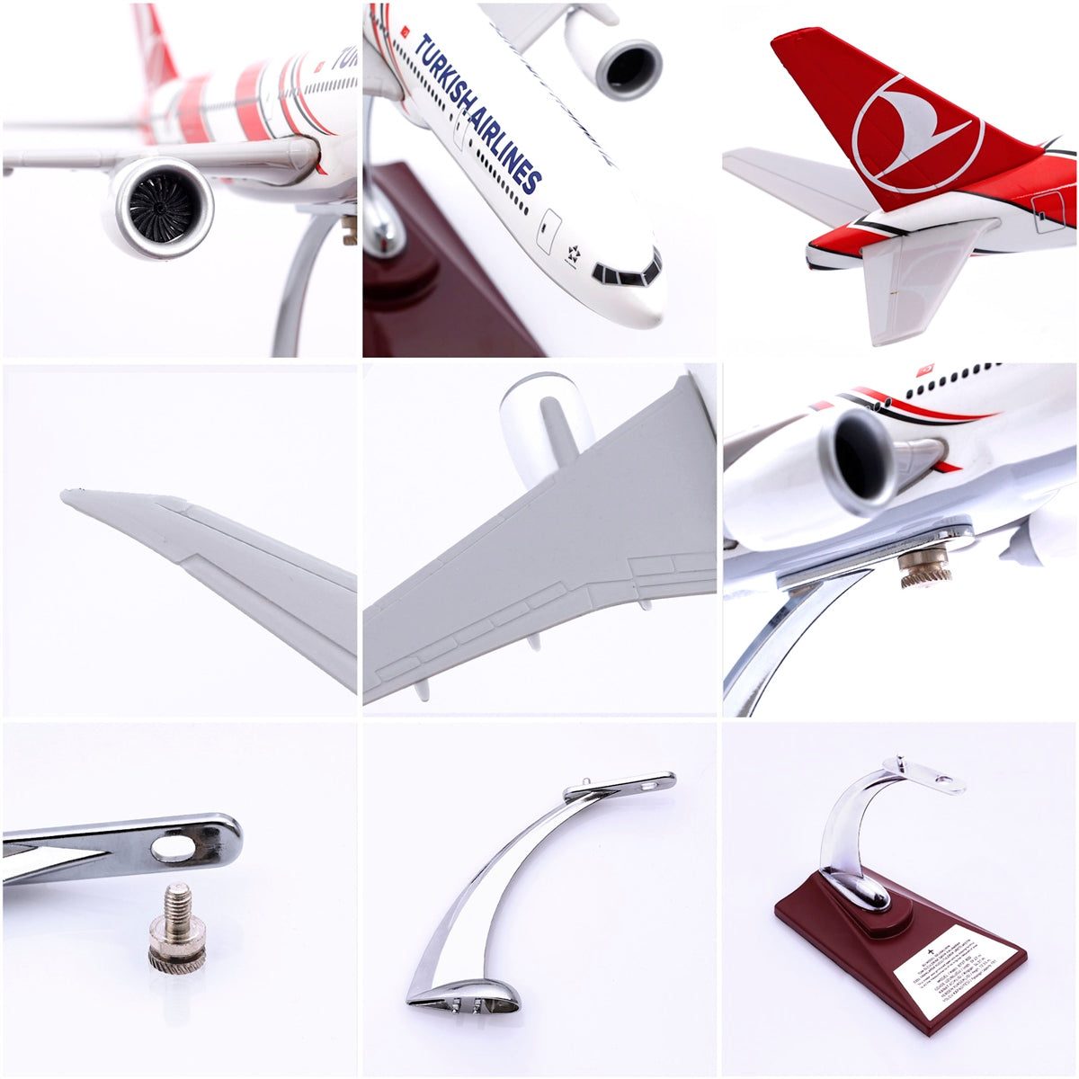 Turkish Airlines Lisenced Boeing 777-300 1/200 River Plate Livery - TurkishDefenceStore